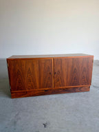 Mid Century Modern Danish Rosewood Credenza by Poul Hundevad