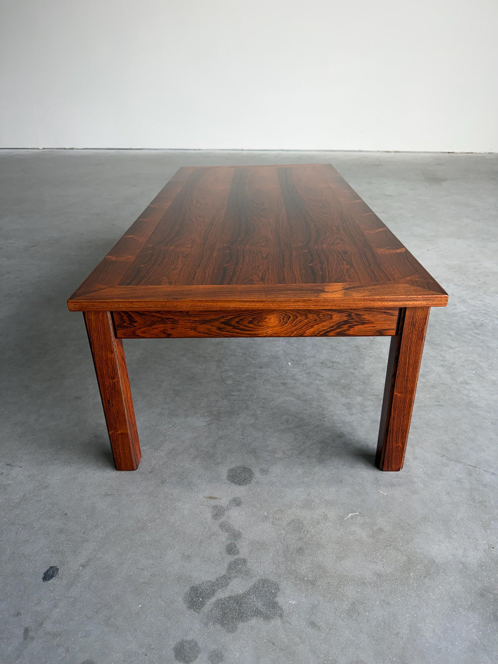 Mid Century Danish Rosewood Coffee and Two Side Tables Set