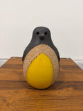 Bitossi Italian Ceramic Black and Yellow Penguin, 8.5”. As-Is, Read Description