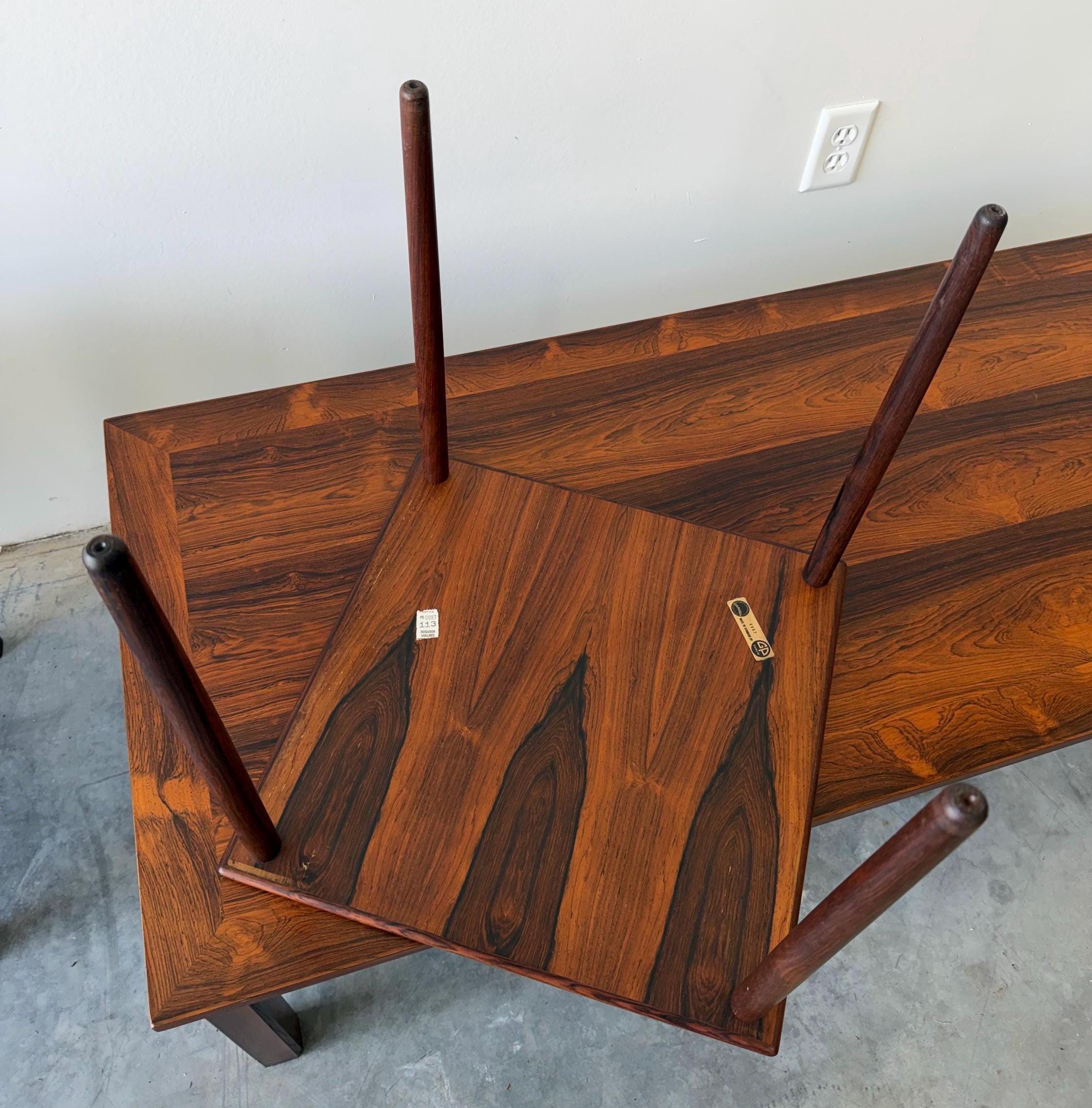 Danish Rosewood Side Table by Georg Petersen c.1960’s