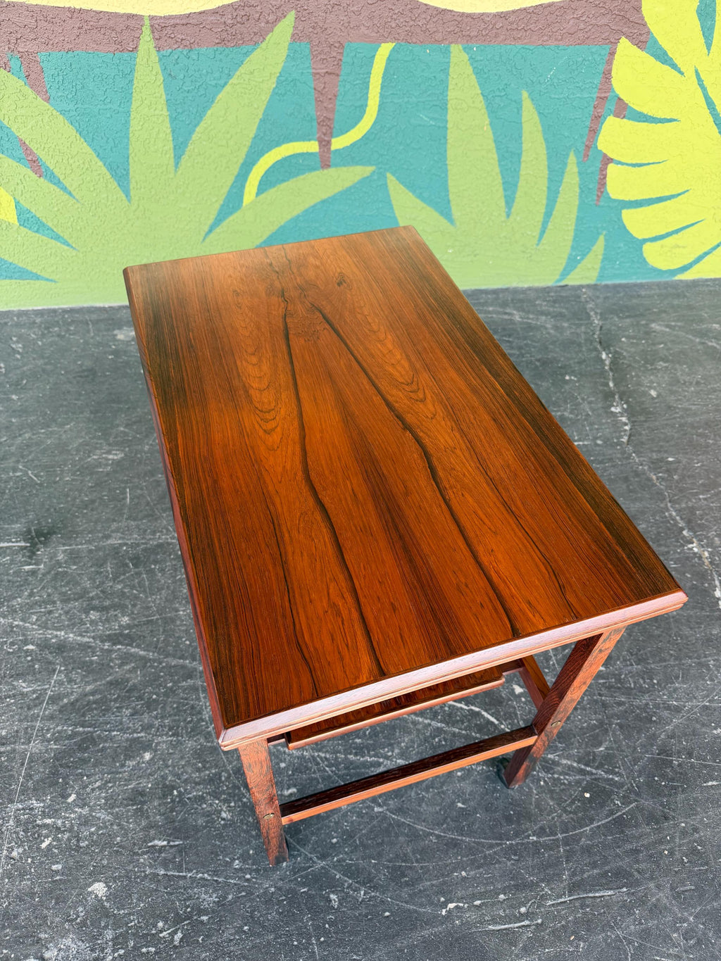 Mid Century Danish Rosewood Bar Cart, Tea Trolley