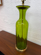 Mid Century Modern Large 1960’s Blenko Glass Table Lamp (Shade not Included)