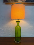 Mid Century Modern Large 1960’s Blenko Glass Table Lamp (Shade not Included)