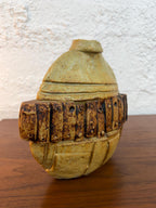 Mid Century Brutalist Abstract Bernard Rooke Studio Pottery Vase