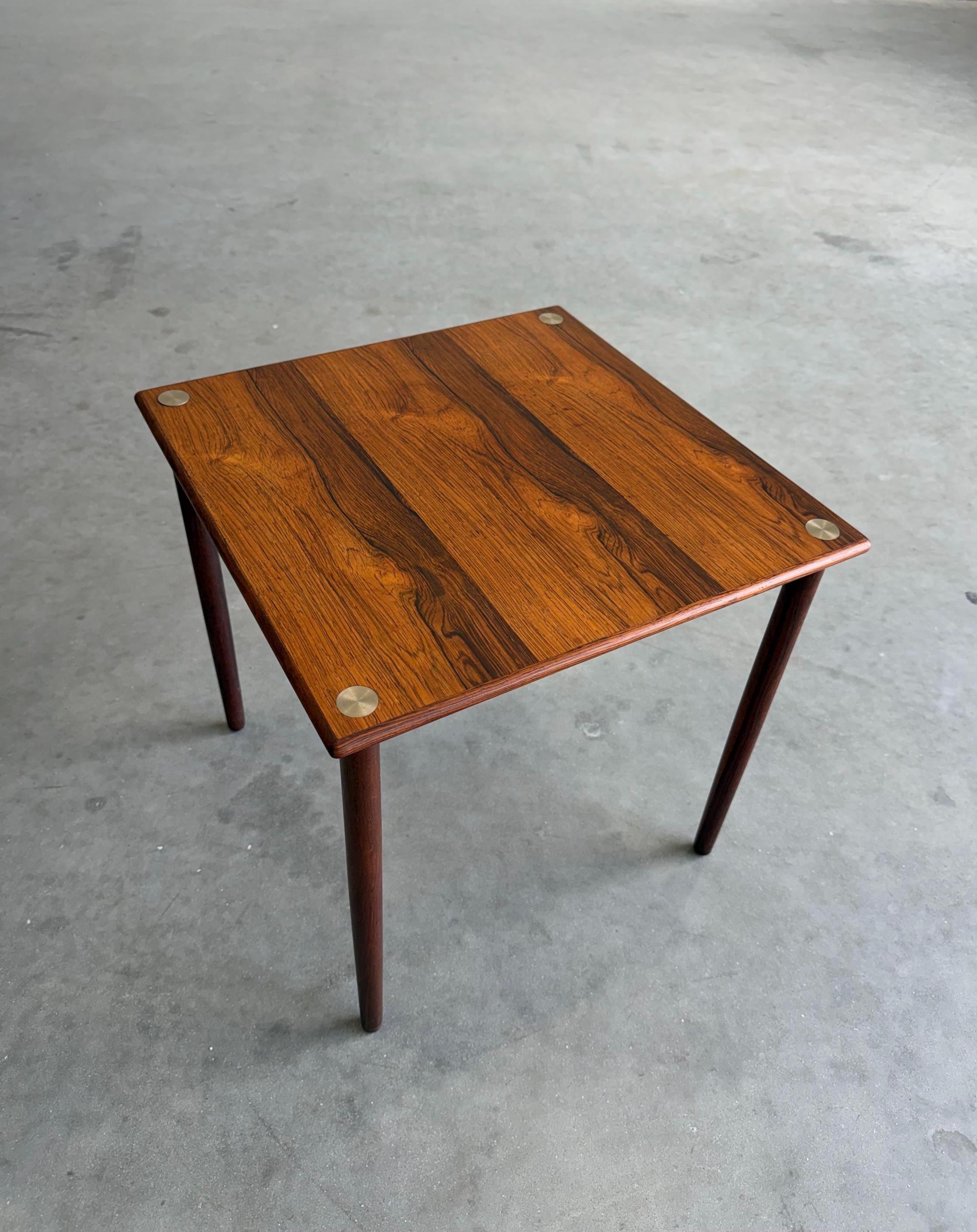 Danish Rosewood Side Table by Georg Petersen c.1960’s