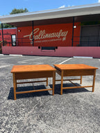 Paul McCobb for Lane Delineator Side Table or Nightstand Pair, Refinished