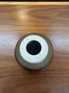 Mid Century Studio Pottery Small Ball Vase