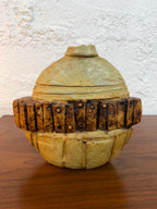 Mid Century Brutalist Abstract Bernard Rooke Studio Pottery Vase