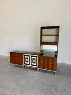 Mid Century Modern Modular Wall Unit, 4pcs, by Thomasville