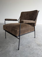 Milo Baughman for Pacific Iron Mid Century Lounge Chair