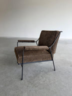 Milo Baughman for Pacific Iron Mid Century Lounge Chair