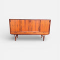 Mid Century Modern Danish Rosewood Sideboard Cabinet