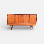 Mid Century Modern Danish Rosewood Sideboard Cabinet